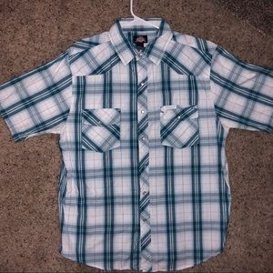 Dickies Pearl Snap Button Down